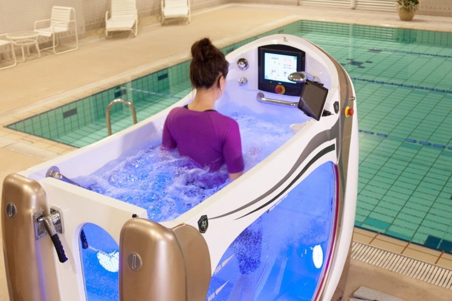 Water Walker Spa and Aqua Treadmill Man of Many