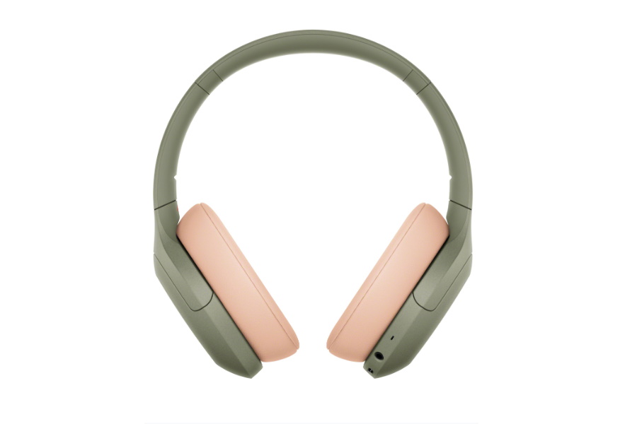 green wireless noise cancelling headphones