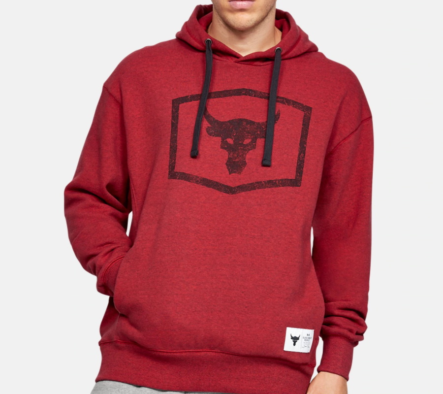 the rock hoodie under armour