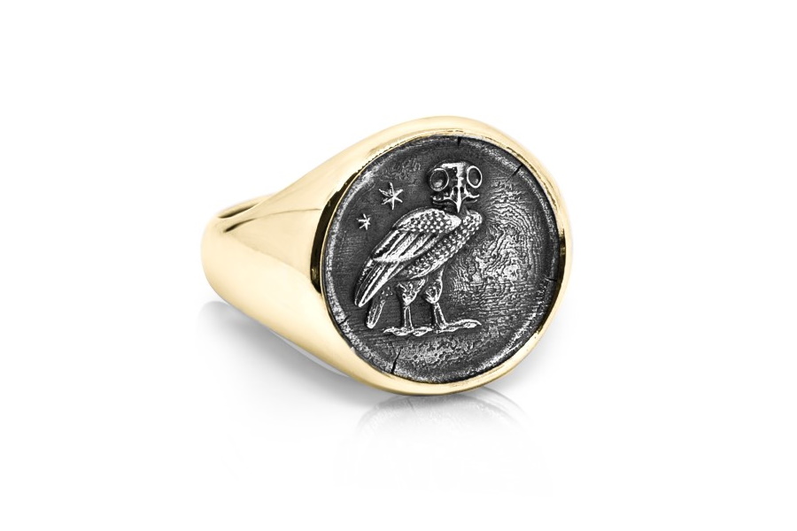 mens gold ring