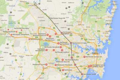 Sydney's Demographics Show a Clear Fast-Food Divide