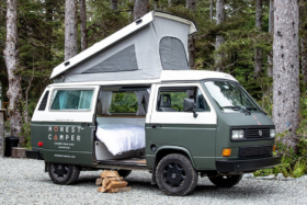 Honest Camper door open