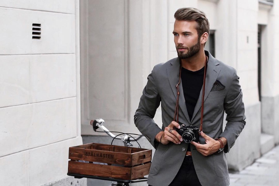 charcoal gray suit combinations