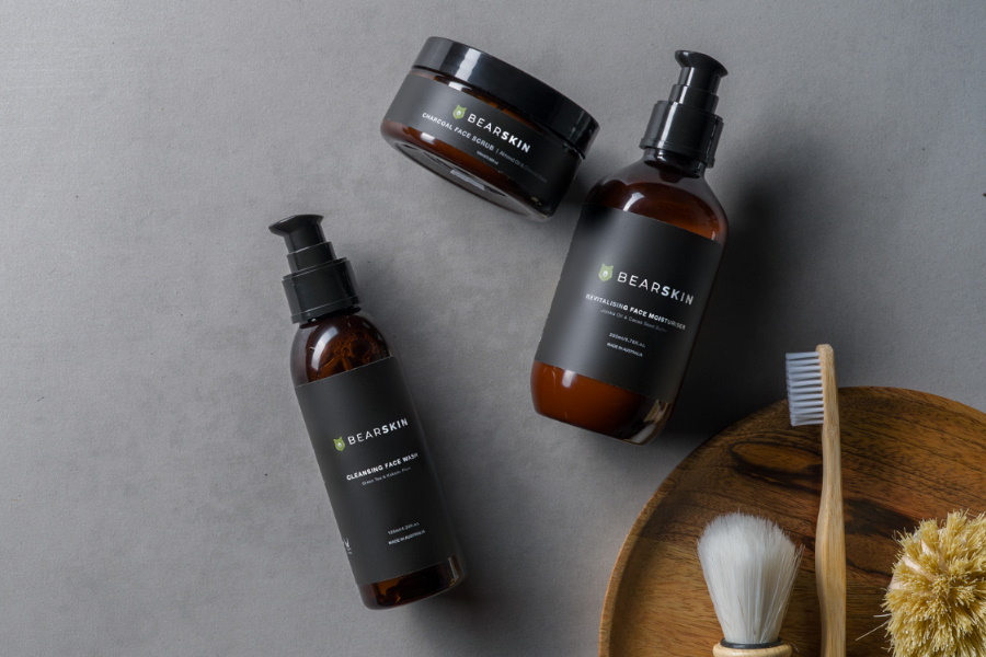 bear skin skincare for men