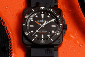 Dial of Bell & Ross BR 03-92 Diver watch
