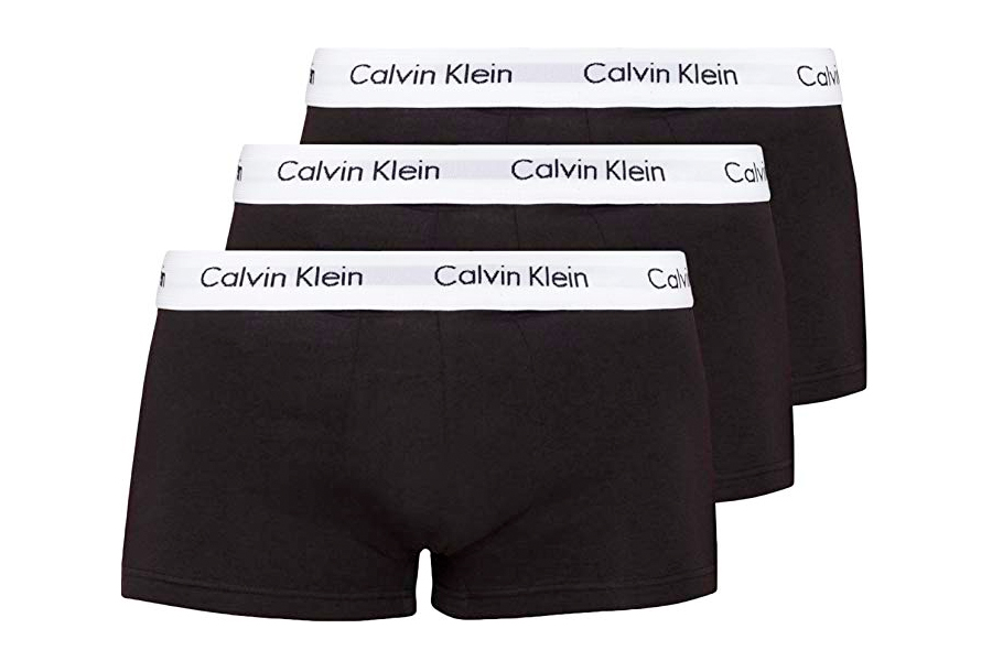 Calvin Klein Mens Cotton Stretch Low Rise trunks