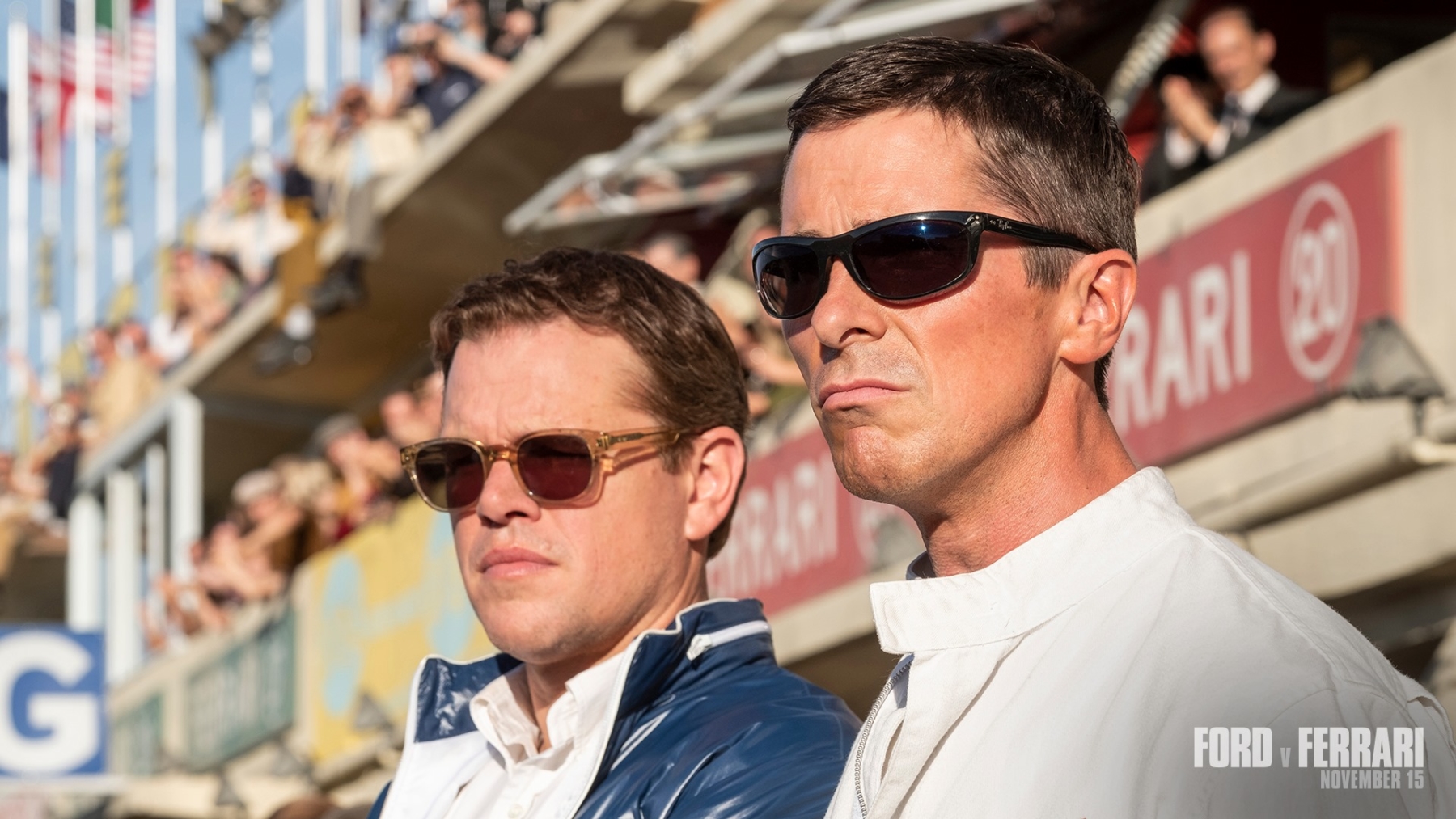 matt damon's sunglasses in ford v ferrari