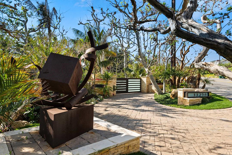 $65 Million Malibu Home outdoor view