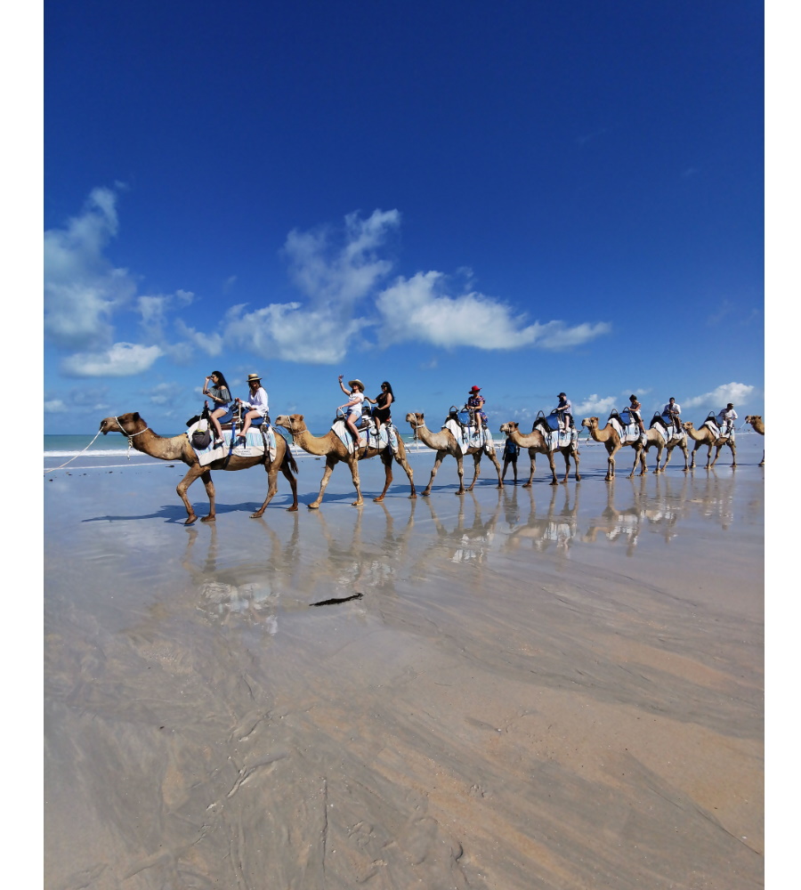 bird's eye view of Broome Western Australia