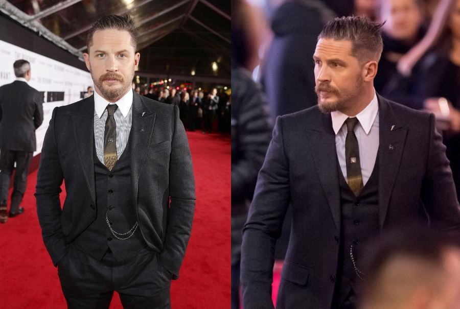 tom hardy casual style