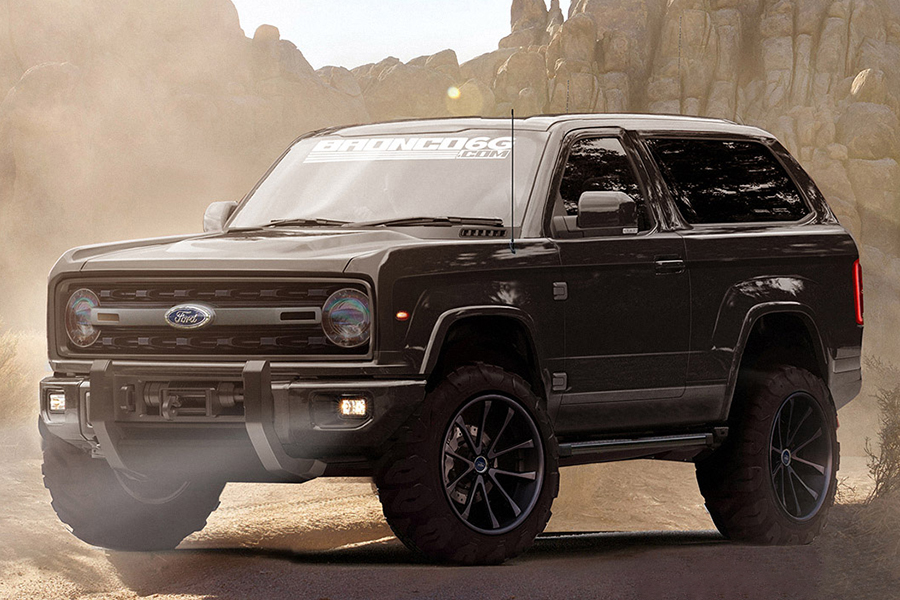 Ford Bronco Concept vehicle