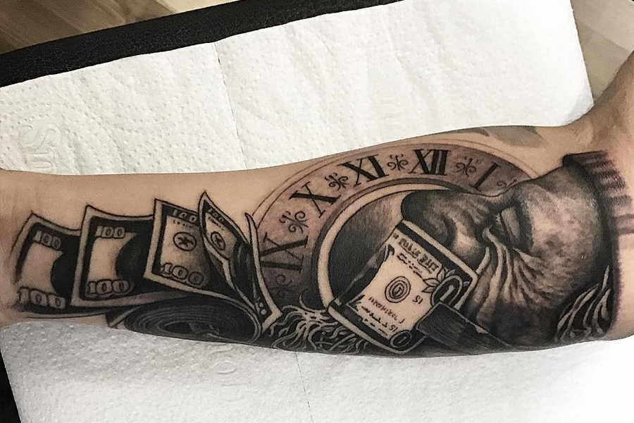 Tatuaje de dinero