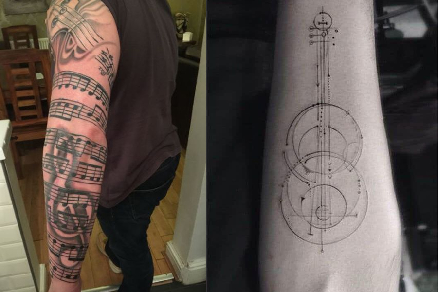 90 Best Music Tattoo Ideas for Music Lovers 2022 Designs