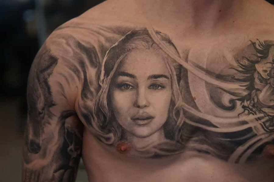 tatuagem de retrato