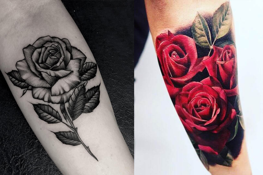 Men flower tattoo Tattoos Subtle tattoos