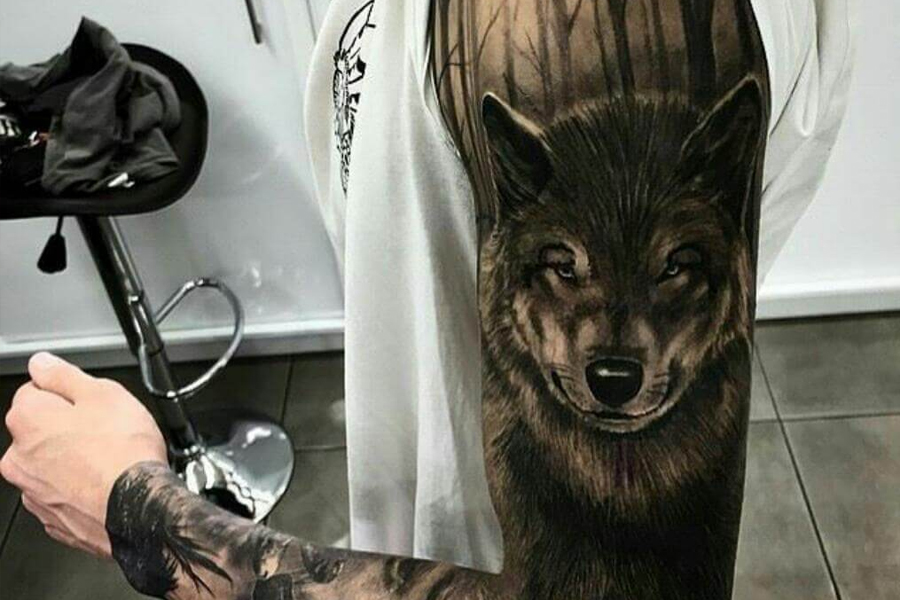 Tatuaje De Lobo