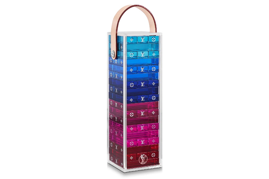 Louis Vuitton translucent JENGA set