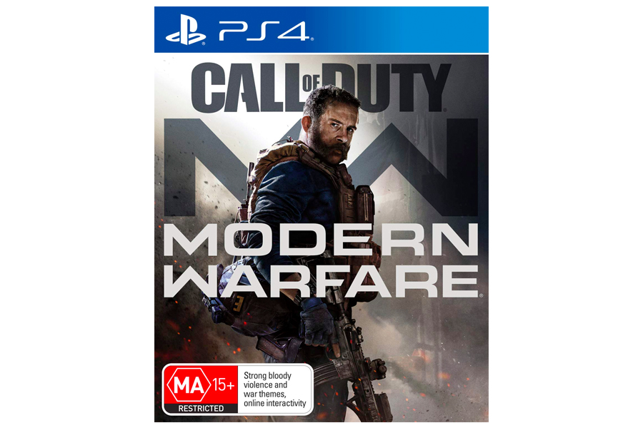 Call of Duty Modern Warfare game case 