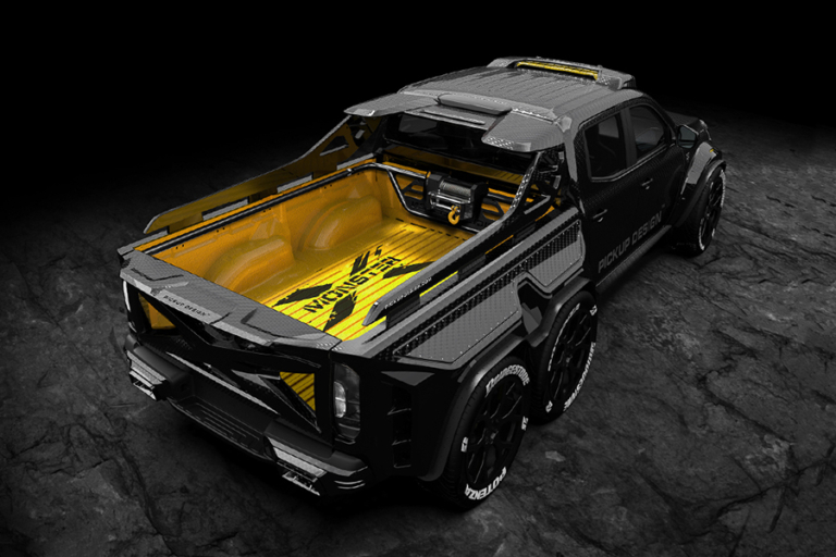 Carlex Conceptualizes 6x6 Mercedes Benz X Class Exy Monster Man Of Many