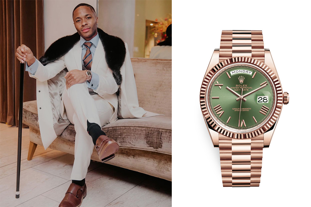 raheem sterling rolex