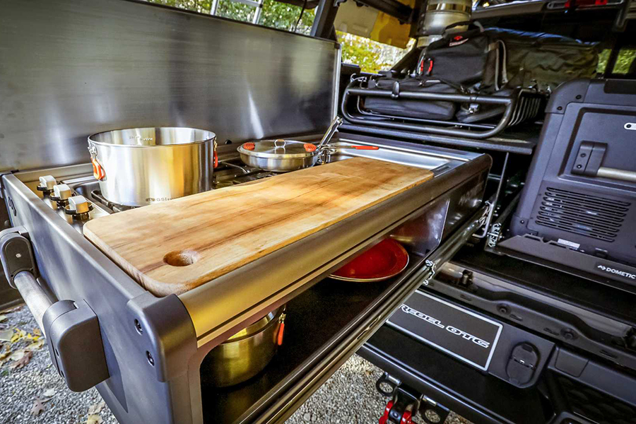 Ram 1500 Rebel OTG Concept kitchen area