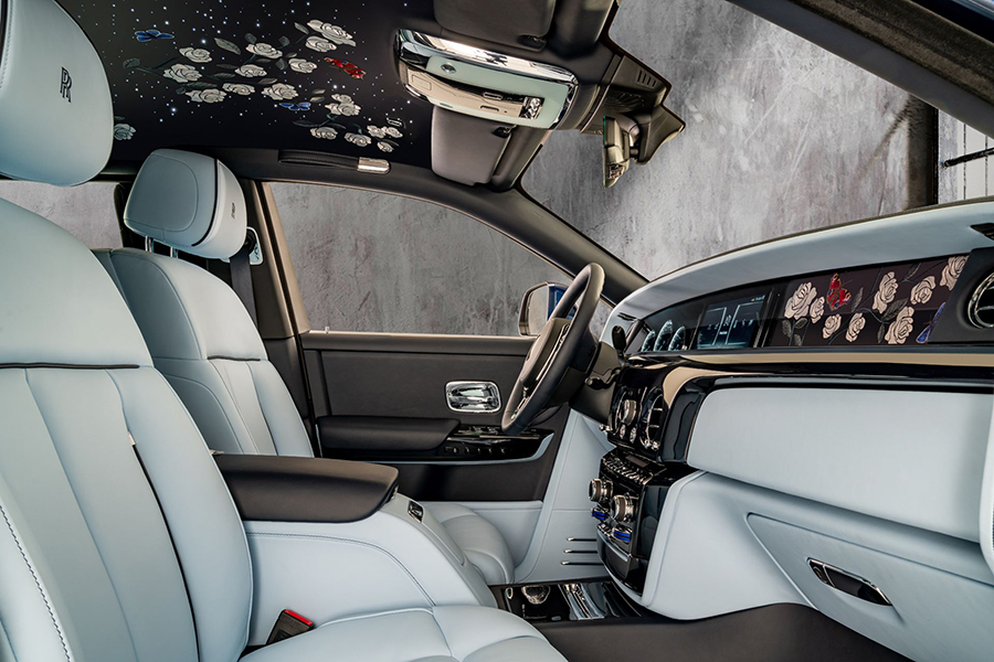 RollsRoyce’s Bespoke Phantom Features 1 Million Stitches Man of Many