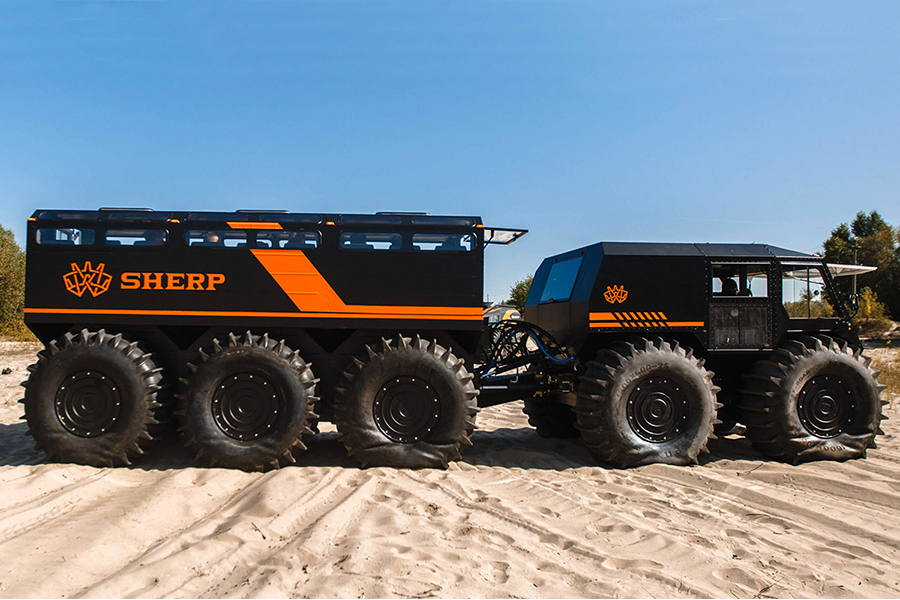 Sherp The Ark 22-Person ATV vehicle