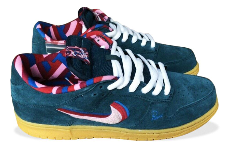 most valuable sneakers Parra x Nike SB Dunk Low Friends and Family