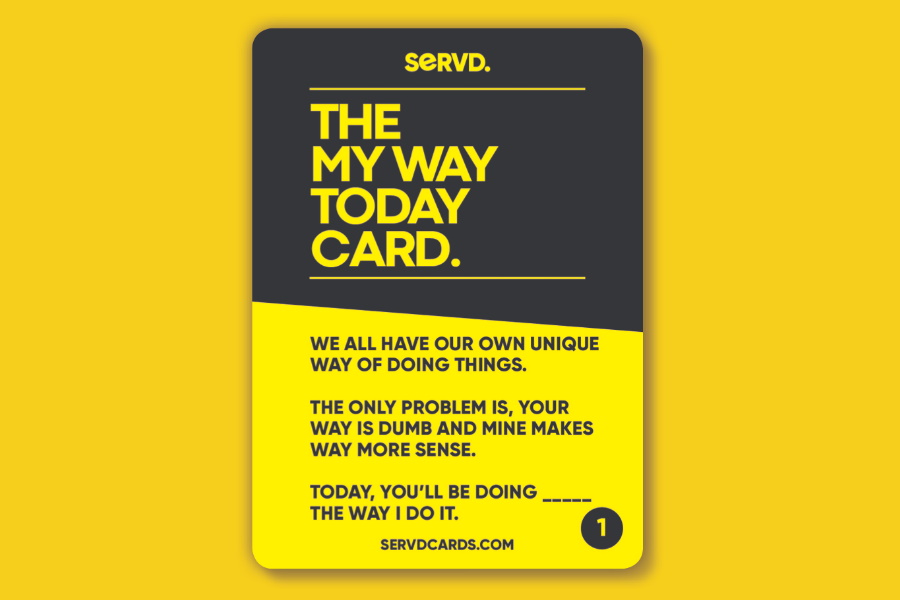 servd card game