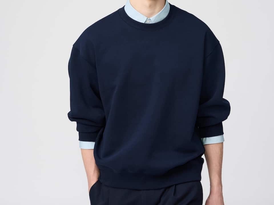 Uniqlo navy sweater
