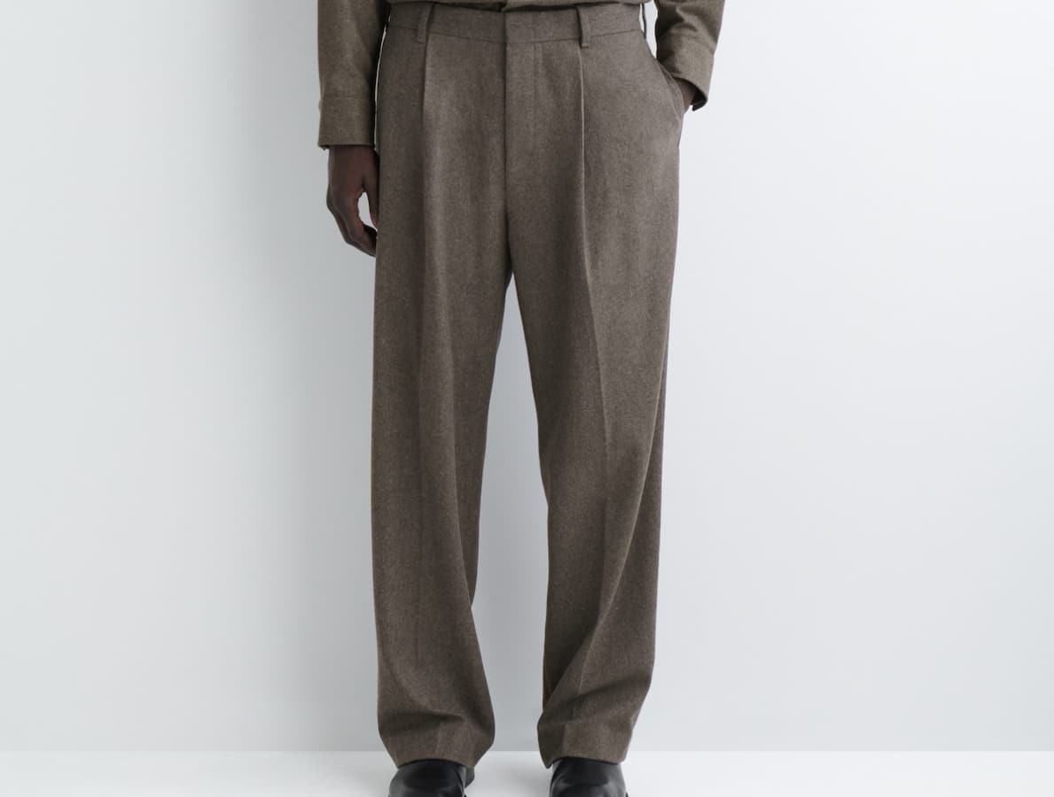 Wool trousers cos