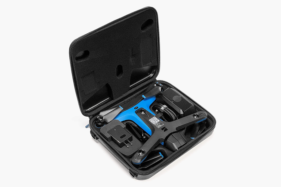 Skydio 2 Drone inside look case