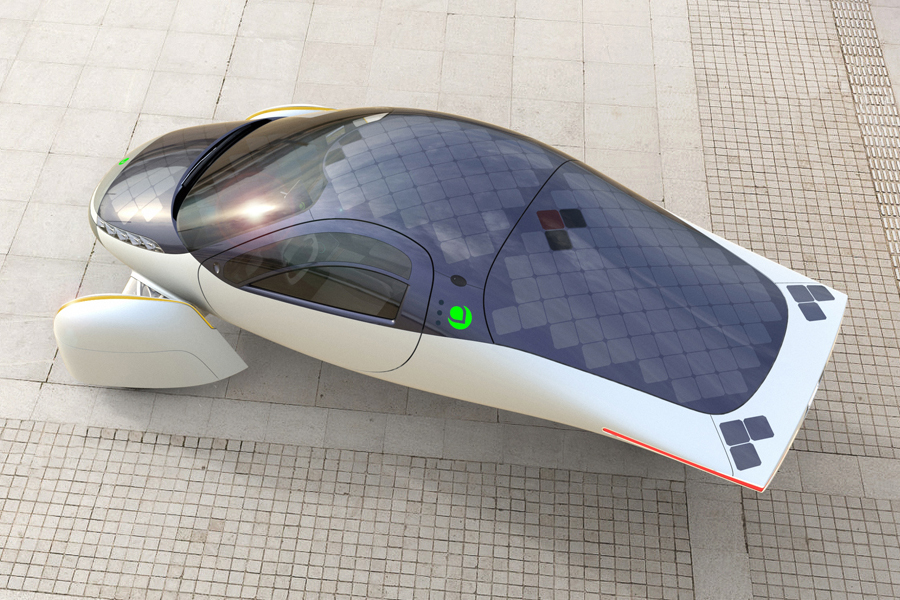 Aptera Motors’ Solar-Powered EV front