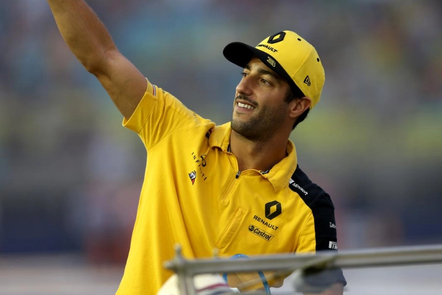 Daniel Ricciardo f1-kuljettaja
