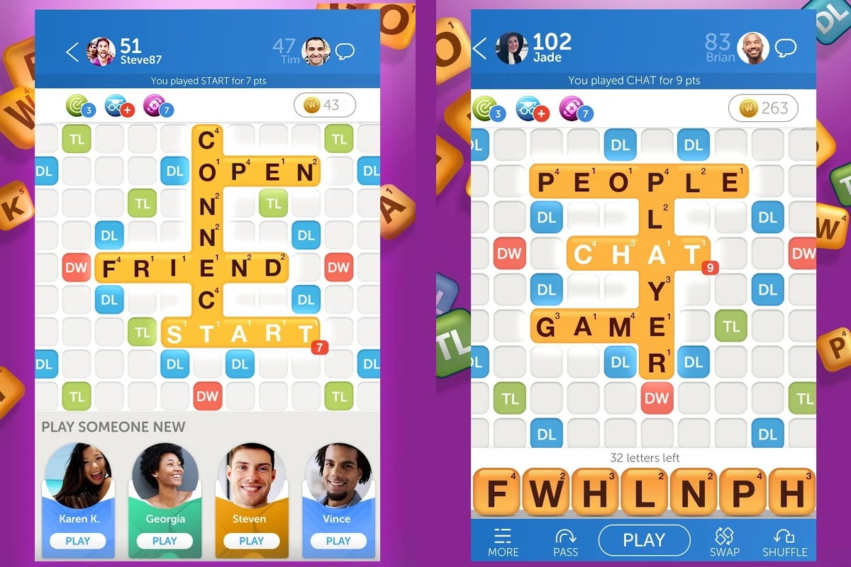 Best online games words with friends 2