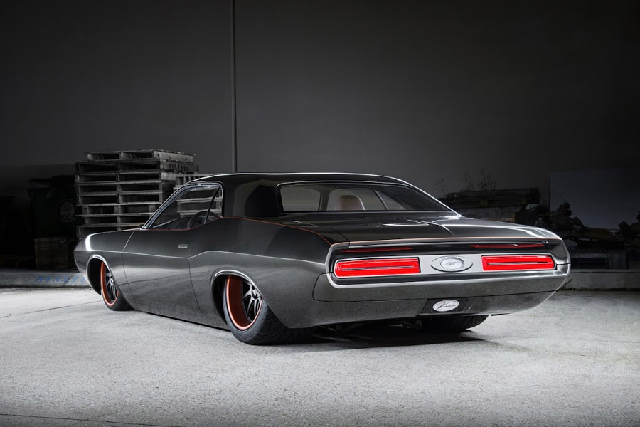 ’70 Challenger 2,500HP back view