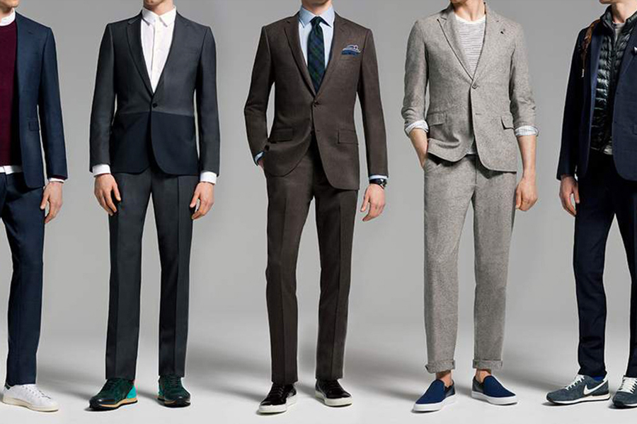 allbirds with suit