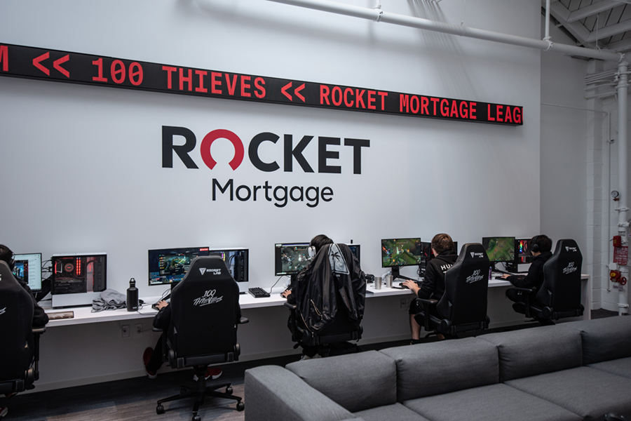 Tour of 100 Thieves eSports Gaming Compound and Training Facility Man