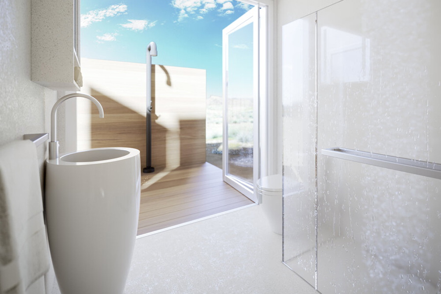 Buhaus Container Homes bathroom