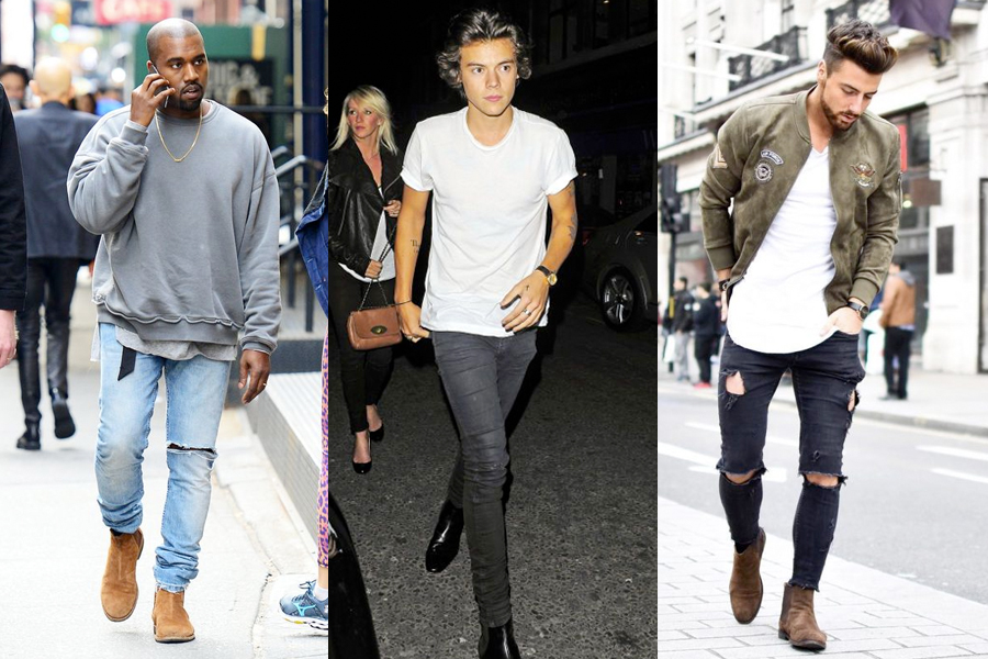 shirts to wear with chelsea boots