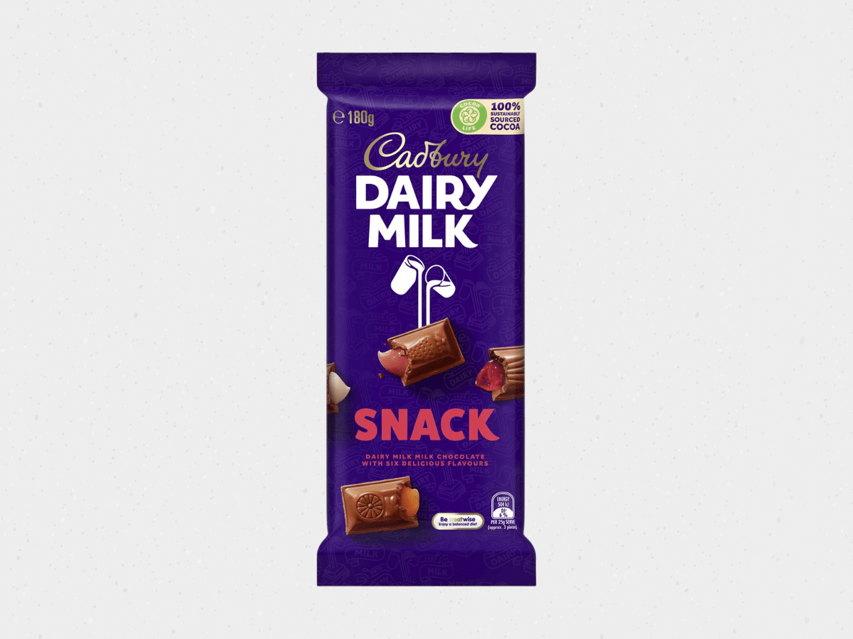 Dairy milk snack