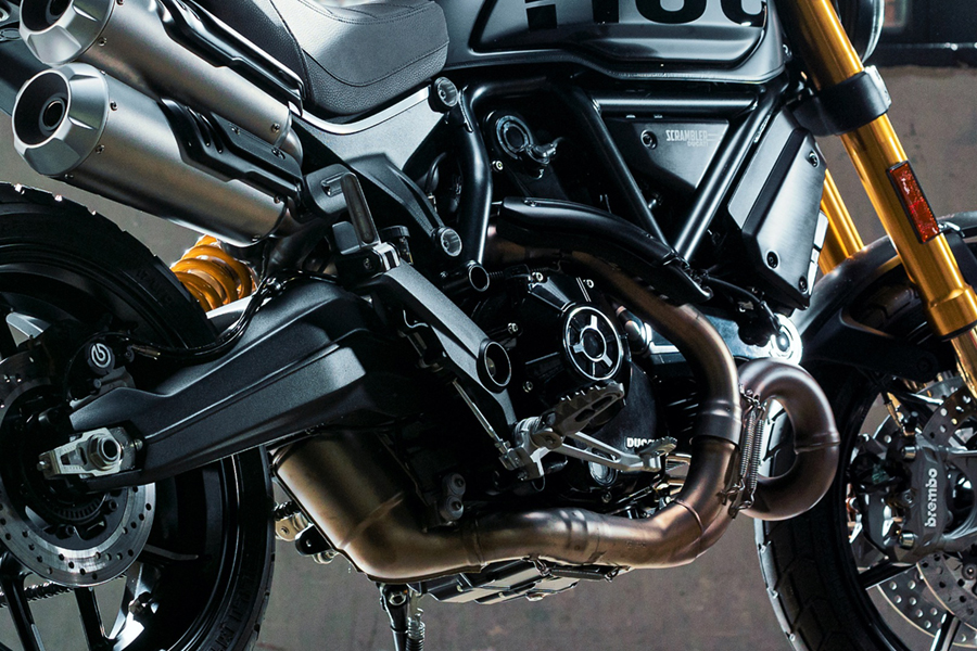 Ducati Scrambler engine bike