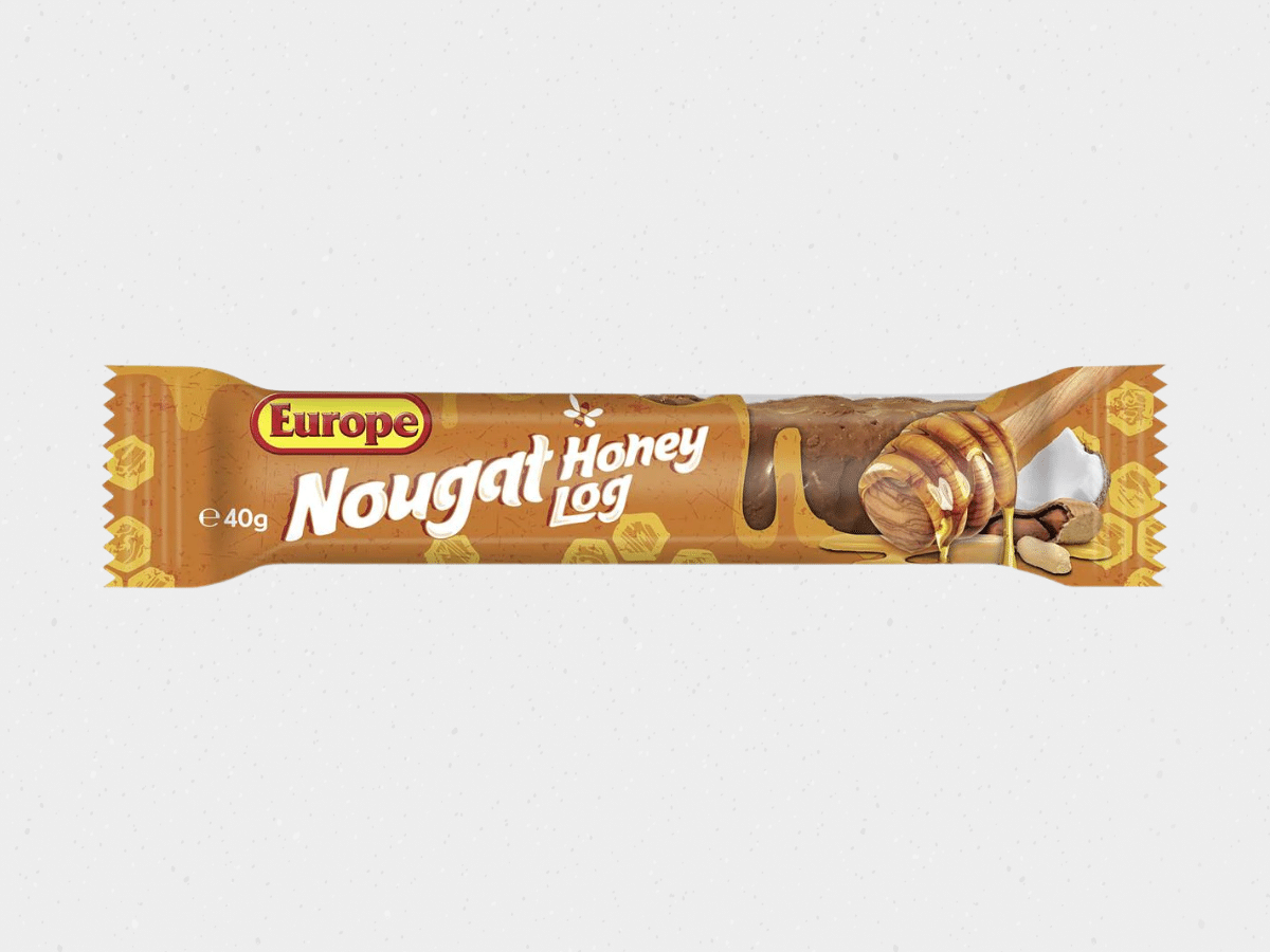 Europe nougat honey log