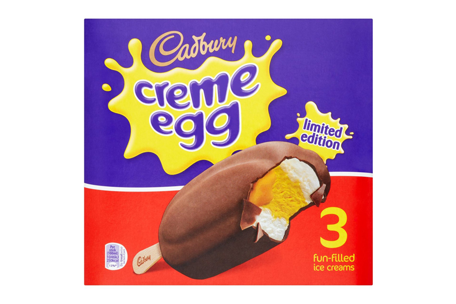 Cadbury creme egg ice cream