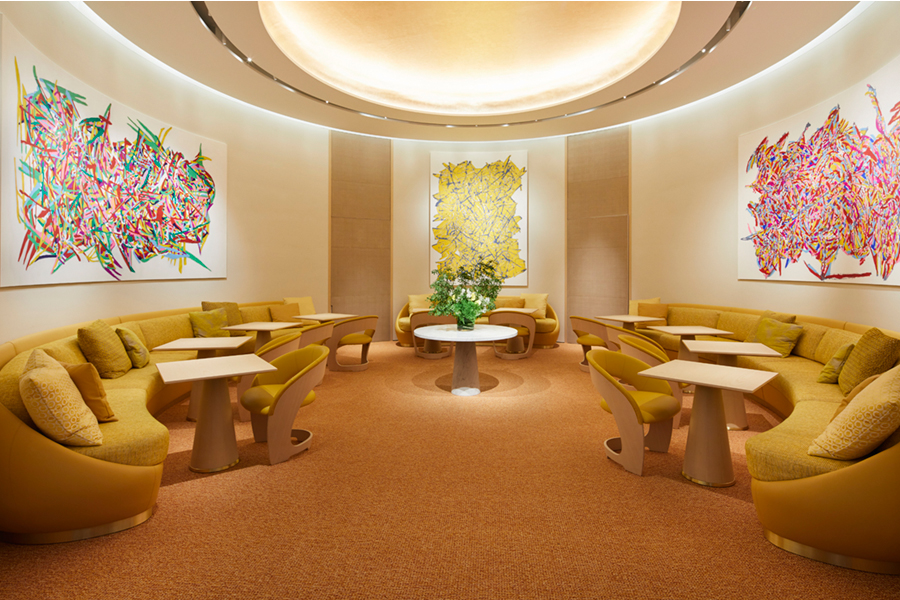 Louis Vuitton and chef Yannick Alléno open lounge at Hamad