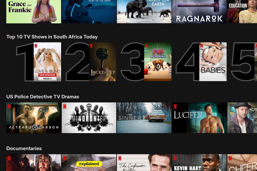 Netflix Launches New Top 10 Lists for Movies & TV | Man of ...