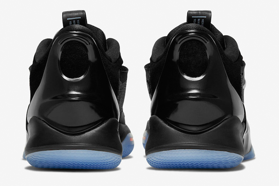 nike adapt bb 2.0 back view of the sneakers