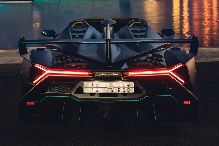 Lamborghini Veneno Roadster back