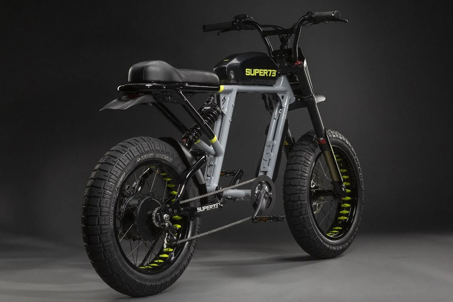 electric bike Super 73 back view