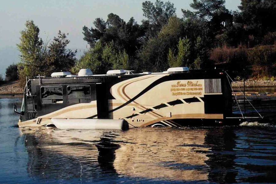 Terra Wind Amphibious RV is a Floating Motorhome | Man of Many